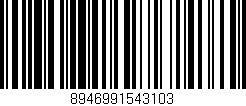 Código de barras (EAN, GTIN, SKU, ISBN): '8946991543103'