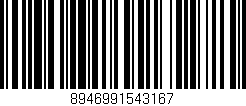Código de barras (EAN, GTIN, SKU, ISBN): '8946991543167'