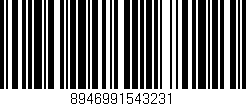 Código de barras (EAN, GTIN, SKU, ISBN): '8946991543231'
