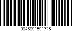 Código de barras (EAN, GTIN, SKU, ISBN): '8946991591775'