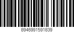 Código de barras (EAN, GTIN, SKU, ISBN): '8946991591839'