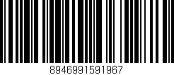 Código de barras (EAN, GTIN, SKU, ISBN): '8946991591967'