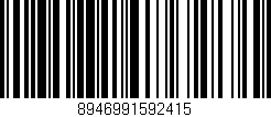 Código de barras (EAN, GTIN, SKU, ISBN): '8946991592415'