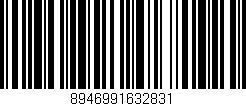 Código de barras (EAN, GTIN, SKU, ISBN): '8946991632831'