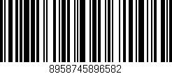 Código de barras (EAN, GTIN, SKU, ISBN): '8958745896582'