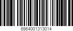 Código de barras (EAN, GTIN, SKU, ISBN): '8964001313014'