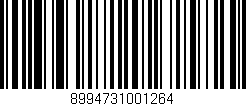 Código de barras (EAN, GTIN, SKU, ISBN): '8994731001264'