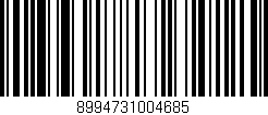Código de barras (EAN, GTIN, SKU, ISBN): '8994731004685'