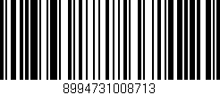 Código de barras (EAN, GTIN, SKU, ISBN): '8994731008713'