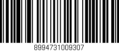 Código de barras (EAN, GTIN, SKU, ISBN): '8994731009307'