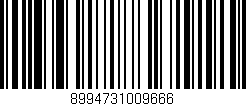 Código de barras (EAN, GTIN, SKU, ISBN): '8994731009666'