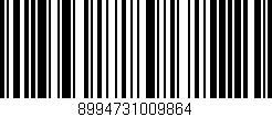 Código de barras (EAN, GTIN, SKU, ISBN): '8994731009864'