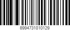 Código de barras (EAN, GTIN, SKU, ISBN): '8994731010129'