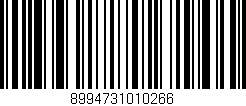 Código de barras (EAN, GTIN, SKU, ISBN): '8994731010266'