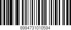 Código de barras (EAN, GTIN, SKU, ISBN): '8994731010594'