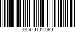 Código de barras (EAN, GTIN, SKU, ISBN): '8994731010969'