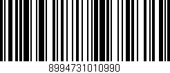 Código de barras (EAN, GTIN, SKU, ISBN): '8994731010990'