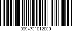 Código de barras (EAN, GTIN, SKU, ISBN): '8994731012888'