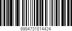 Código de barras (EAN, GTIN, SKU, ISBN): '8994731014424'
