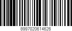 Código de barras (EAN, GTIN, SKU, ISBN): '8997020614626'
