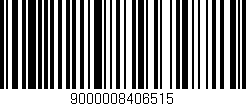 Código de barras (EAN, GTIN, SKU, ISBN): '9000008406515'