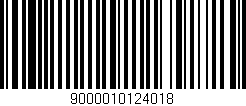 Código de barras (EAN, GTIN, SKU, ISBN): '9000010124018'