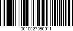 Código de barras (EAN, GTIN, SKU, ISBN): '9010827050011'