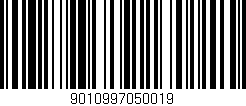 Código de barras (EAN, GTIN, SKU, ISBN): '9010997050019'