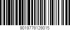 Código de barras (EAN, GTIN, SKU, ISBN): '9019778128015'