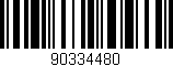Código de barras (EAN, GTIN, SKU, ISBN): '90334480'