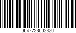 Código de barras (EAN, GTIN, SKU, ISBN): '9047733003329'