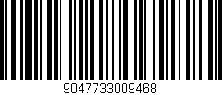 Código de barras (EAN, GTIN, SKU, ISBN): '9047733009468'