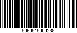 Código de barras (EAN, GTIN, SKU, ISBN): '9060919000288'