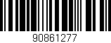 Código de barras (EAN, GTIN, SKU, ISBN): '90861277'