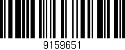 Código de barras (EAN, GTIN, SKU, ISBN): '9159651'