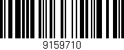 Código de barras (EAN, GTIN, SKU, ISBN): '9159710'