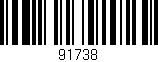 Código de barras (EAN, GTIN, SKU, ISBN): '91738'