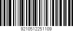 Código de barras (EAN, GTIN, SKU, ISBN): '9210512251109'