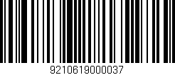 Código de barras (EAN, GTIN, SKU, ISBN): '9210619000037'