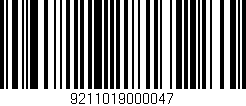 Código de barras (EAN, GTIN, SKU, ISBN): '9211019000047'