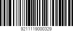 Código de barras (EAN, GTIN, SKU, ISBN): '9211119000329'