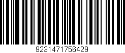 Código de barras (EAN, GTIN, SKU, ISBN): '9231471756429'