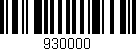 Código de barras (EAN, GTIN, SKU, ISBN): '930000'