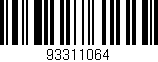 Código de barras (EAN, GTIN, SKU, ISBN): '93311064'