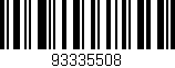 Código de barras (EAN, GTIN, SKU, ISBN): '93335508'