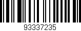 Código de barras (EAN, GTIN, SKU, ISBN): '93337235'