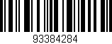 Código de barras (EAN, GTIN, SKU, ISBN): '93384284'