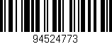 Código de barras (EAN, GTIN, SKU, ISBN): '94524773'