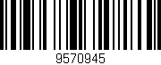 Código de barras (EAN, GTIN, SKU, ISBN): '9570945'