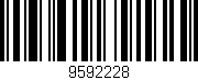 Código de barras (EAN, GTIN, SKU, ISBN): '9592228'